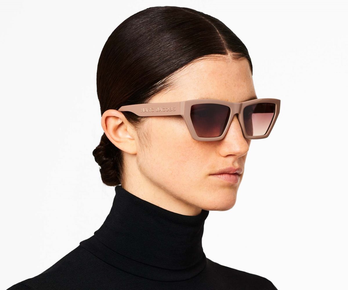 Marc Jacobs Cat Eye Sunglasses Beige | 1548GRYOV