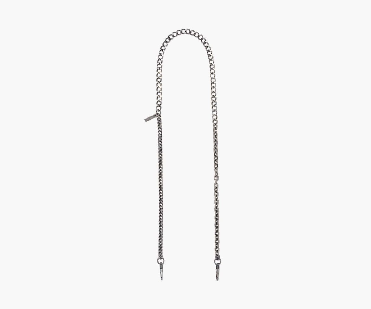 Marc Jacobs Chain Strap Gunmetal | 8523OTFXM