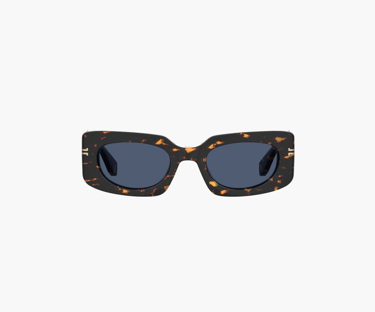 Marc Jacobs Icon Rectangular Sunglasses Havana | 0648KXLVI