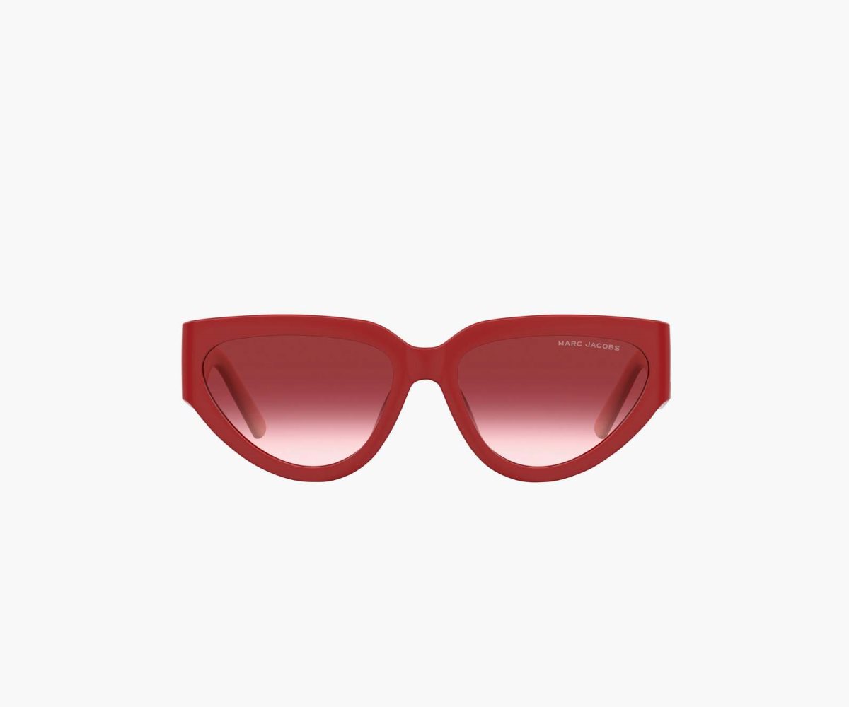 Marc Jacobs J Marc Cat Eye Sunglasses Red | 4782MQWSK