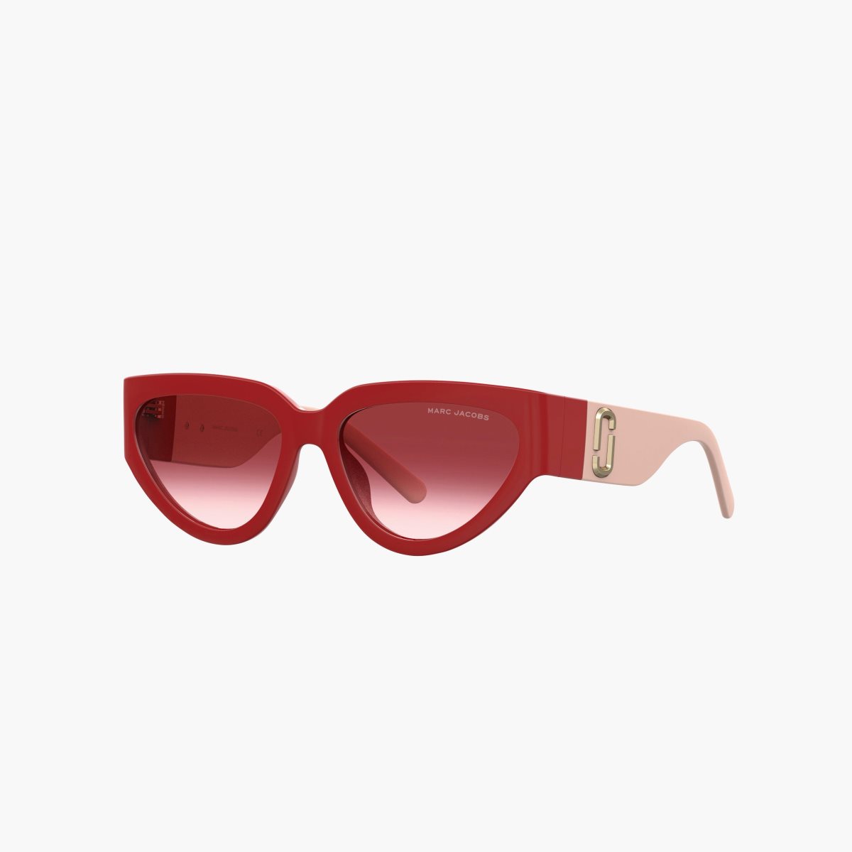 Marc Jacobs J Marc Cat Eye Sunglasses Red | 4782MQWSK