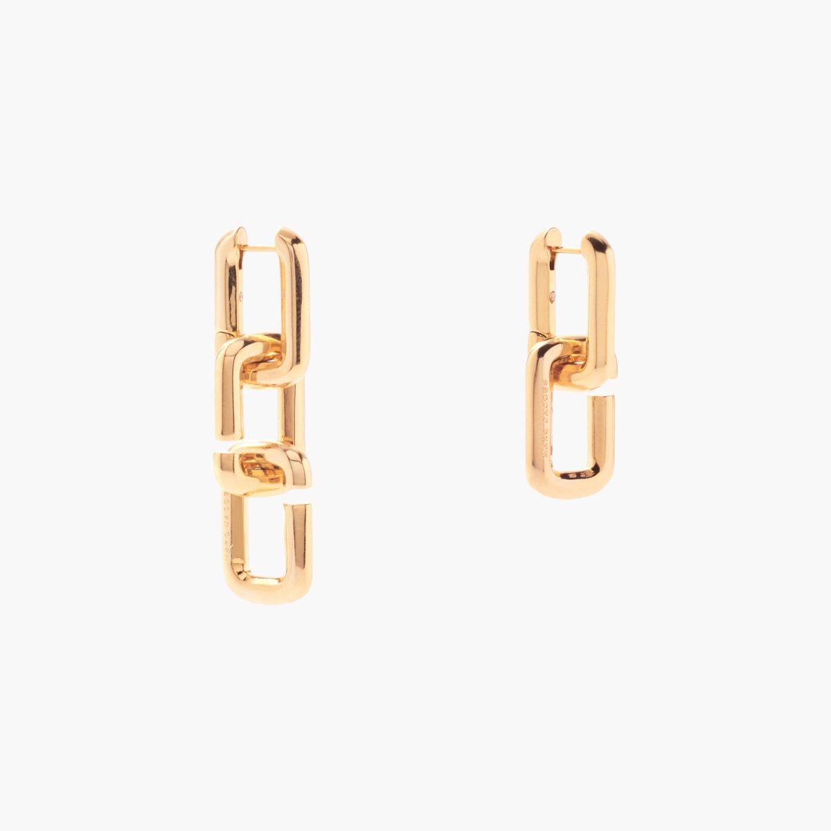 Marc Jacobs J Marc Chain Link Earrings Gold | 2736UCIJA