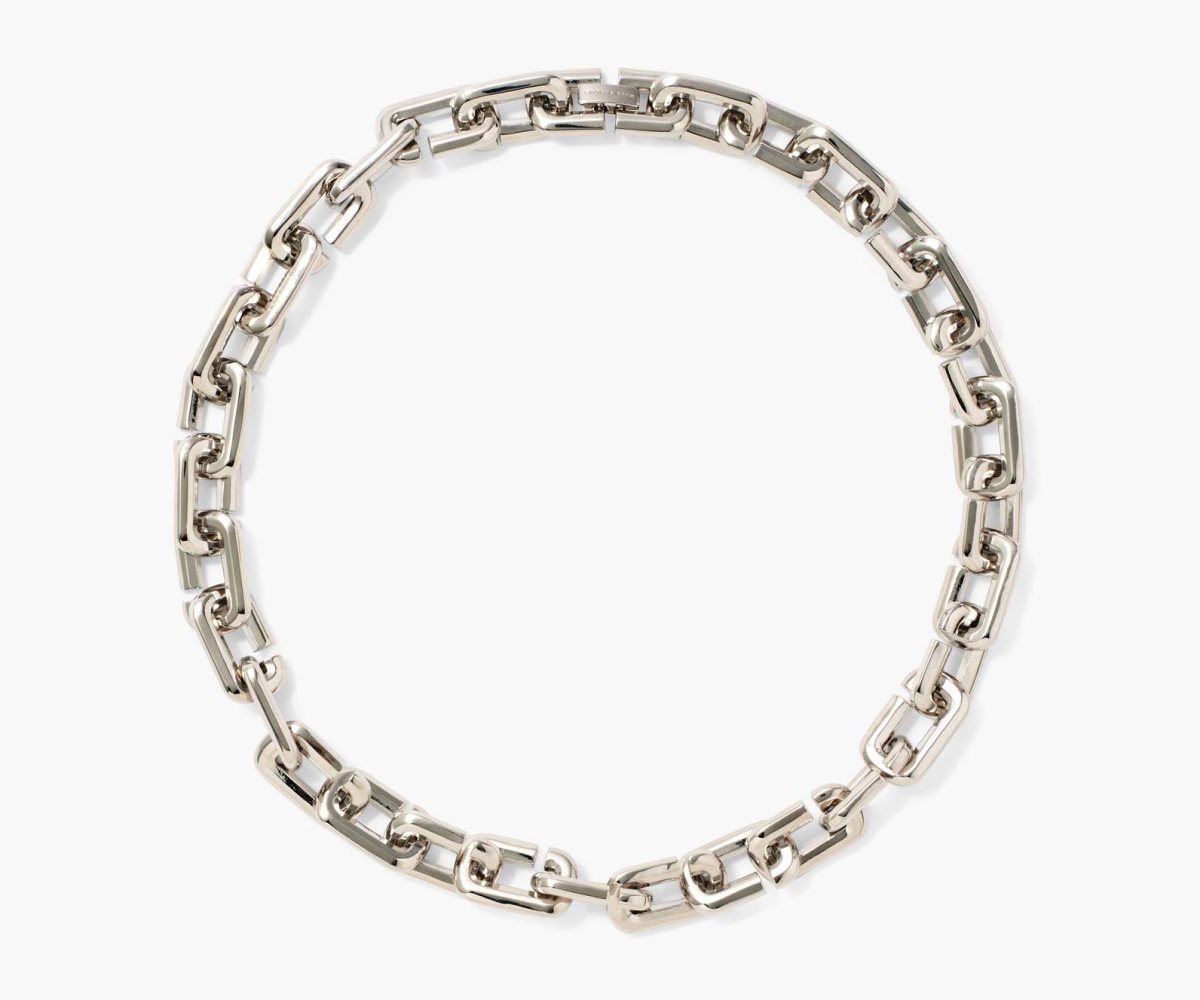 Marc Jacobs J Marc Chain Link Necklace Silver | 7501CZJHE