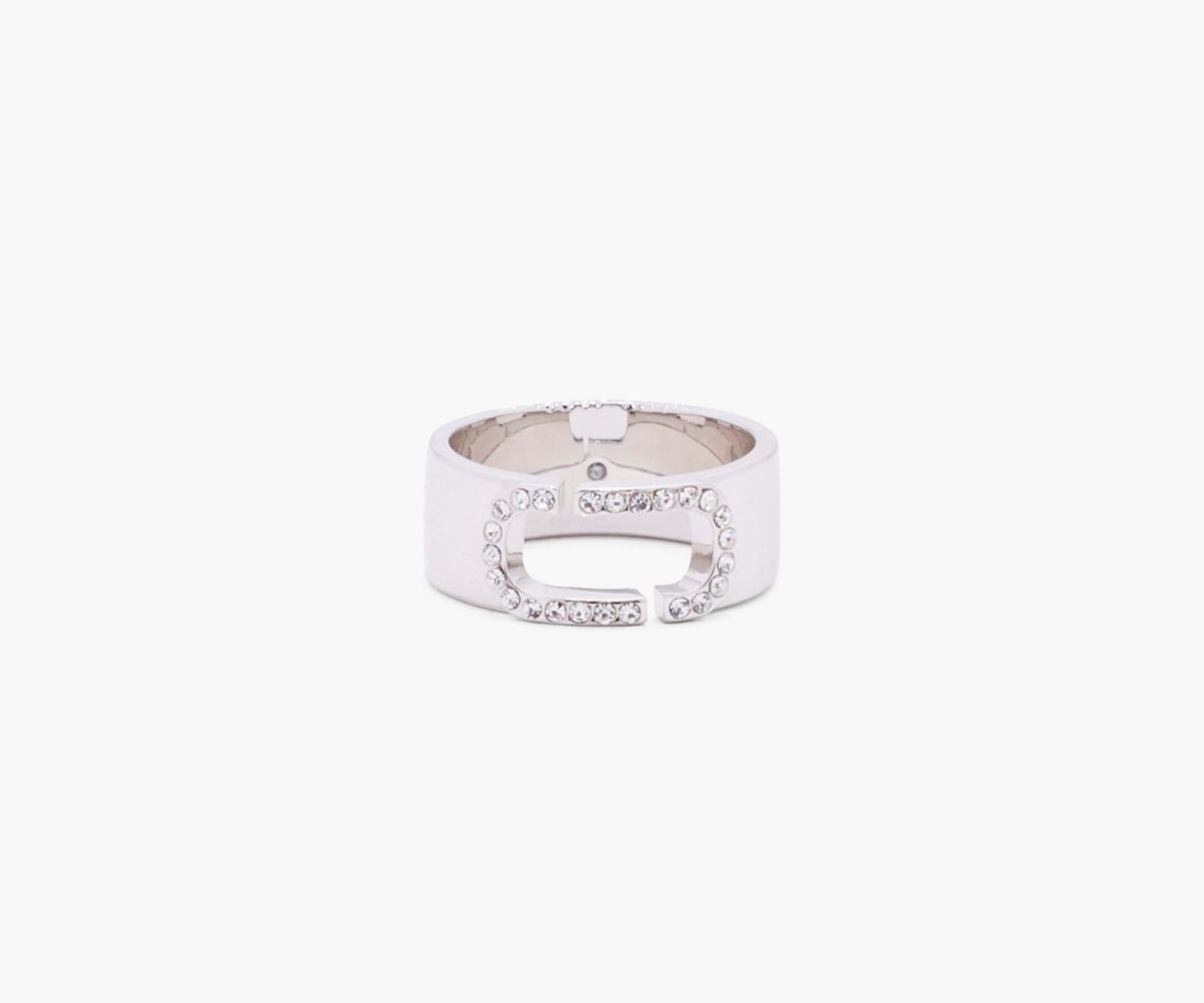 Marc Jacobs J Marc Crystal Ring Crystal/Silver | 3796RVKMI