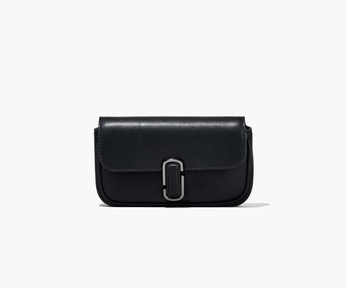 Marc Jacobs J Marc Mini Bag Black/Gunmetal | 4961YLMGX