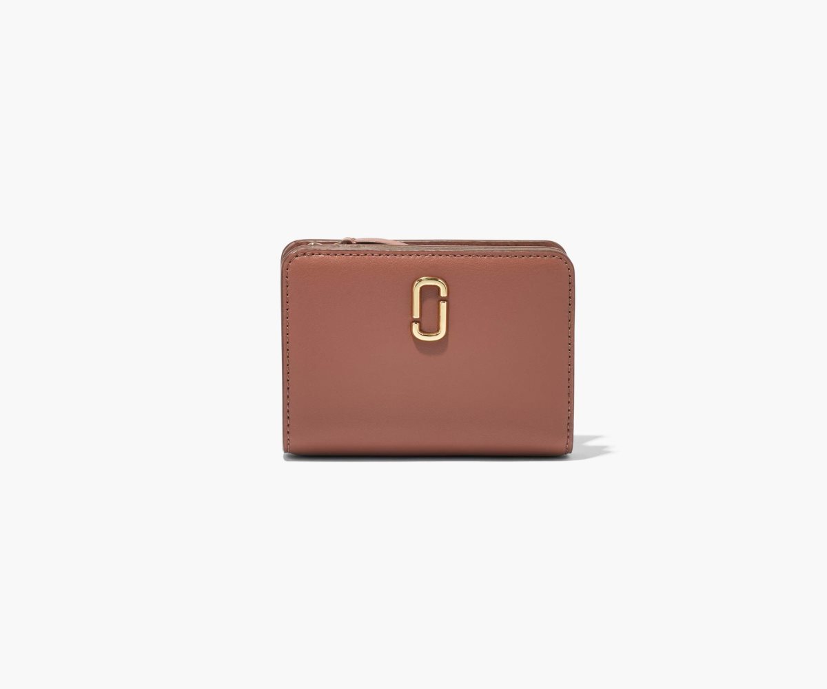 Marc Jacobs J Marc Mini Compact Wallet Argan Oil | 4890BXHEN