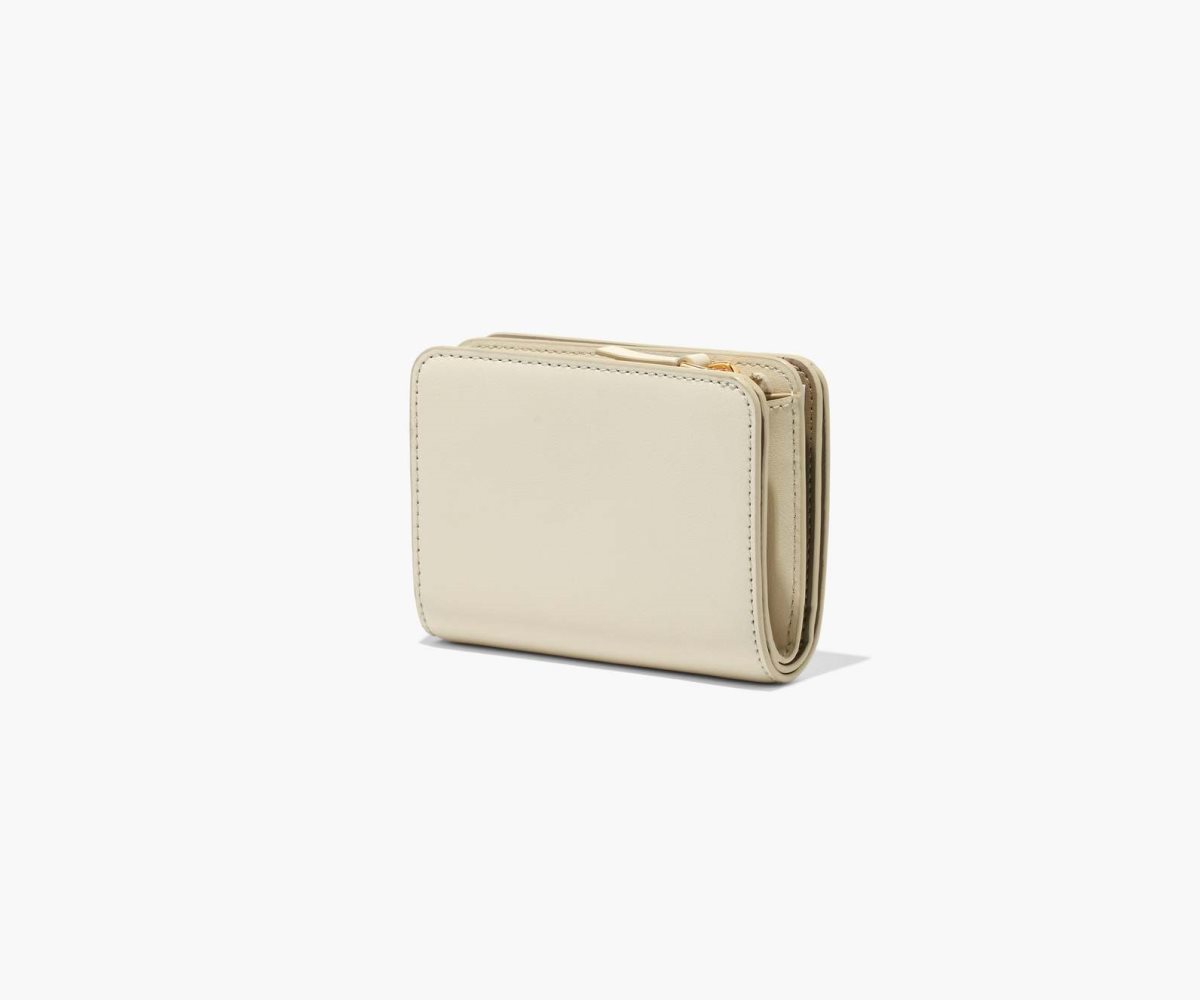 Marc Jacobs J Marc Mini Compact Wallet Cloud White | 2631NOKUT