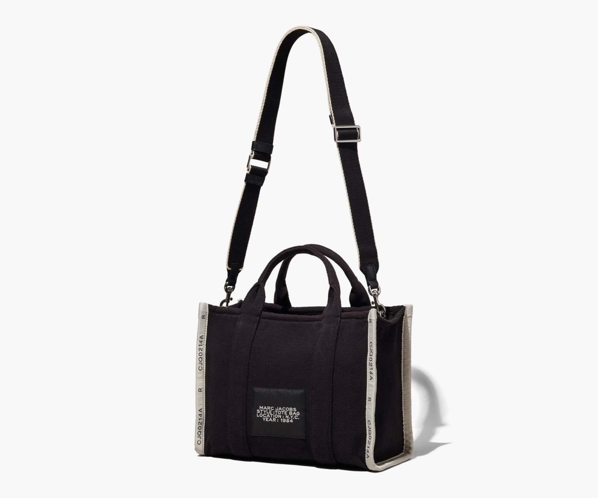 Marc Jacobs Jacquard Medium Tote Bag Black | 8641CKVLO