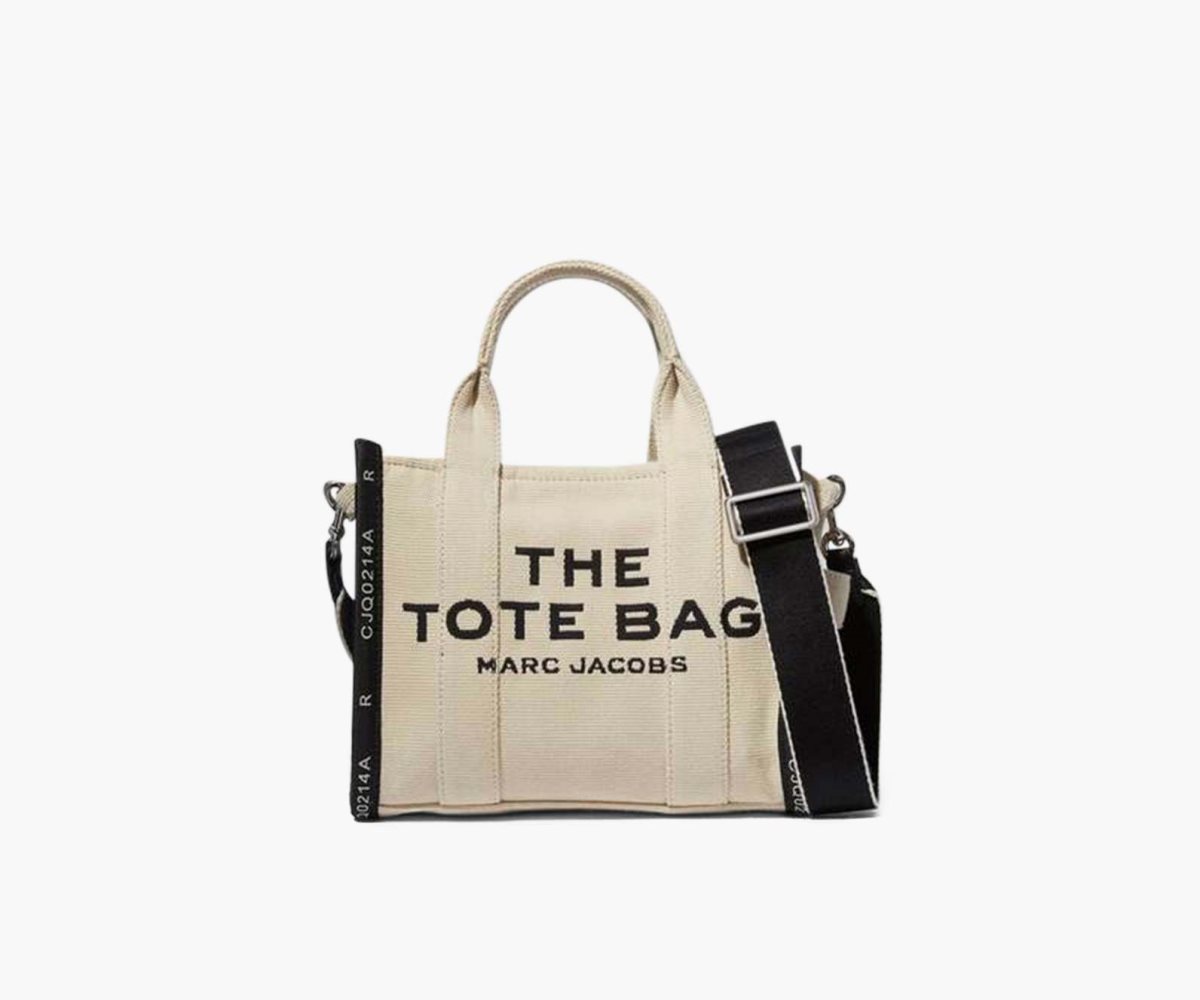 Marc Jacobs Jacquard Mini Tote Bag Warm Sand | 6087IQFLG