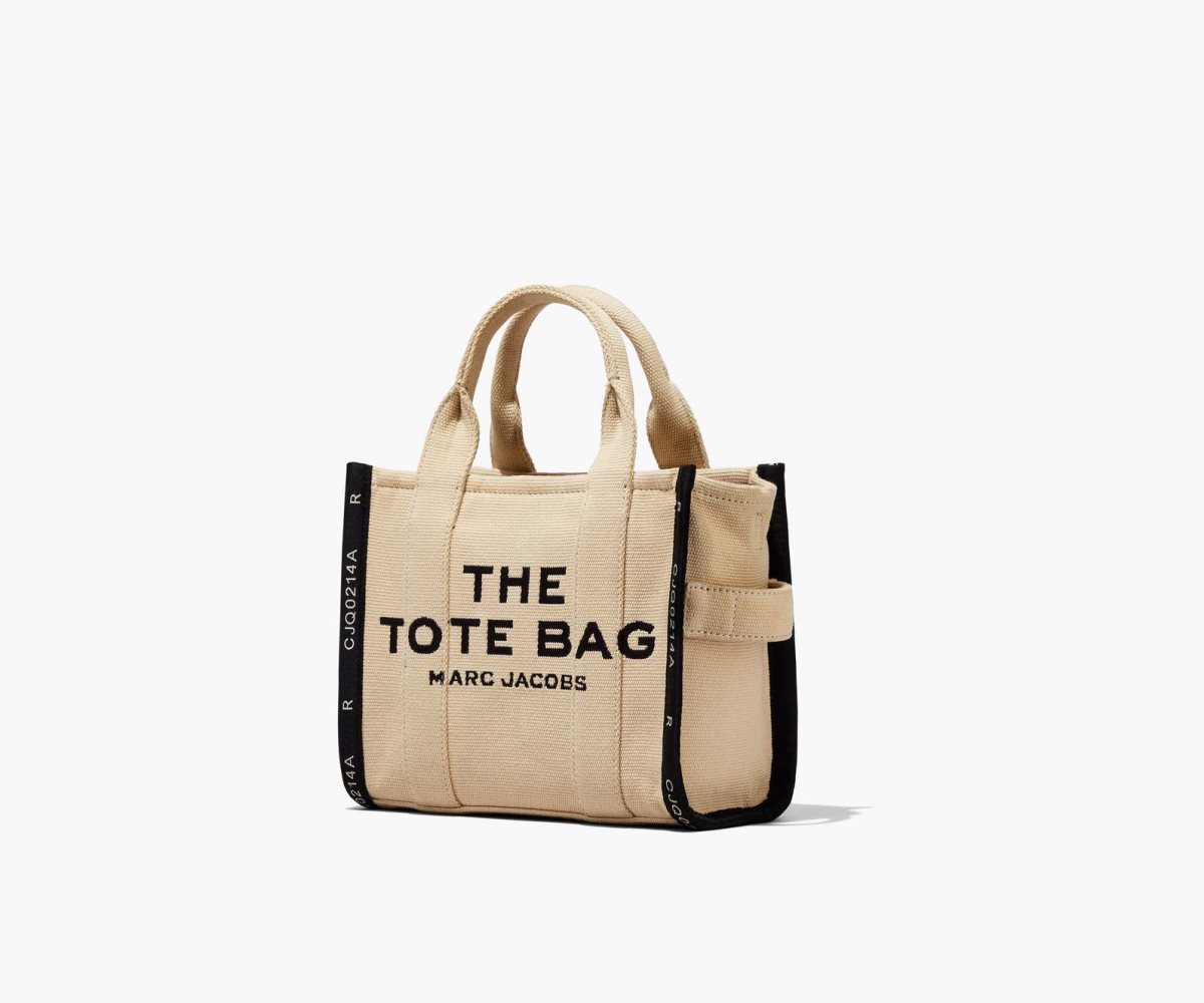 Marc Jacobs Jacquard Mini Tote Bag Warm Sand | 6087IQFLG