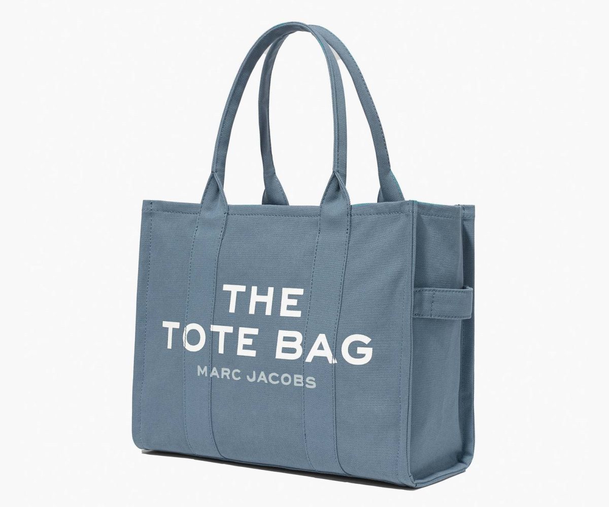 Marc Jacobs Large Tote Bag Blue Shadow | 5982OPMZC