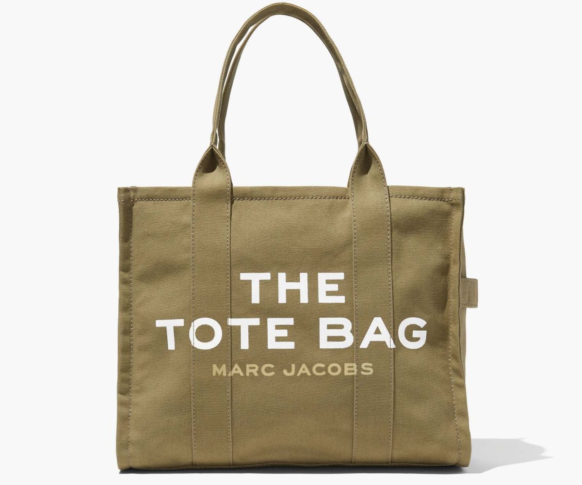 Marc Jacobs Large Tote Bag Slate Green | 6910VMPZC