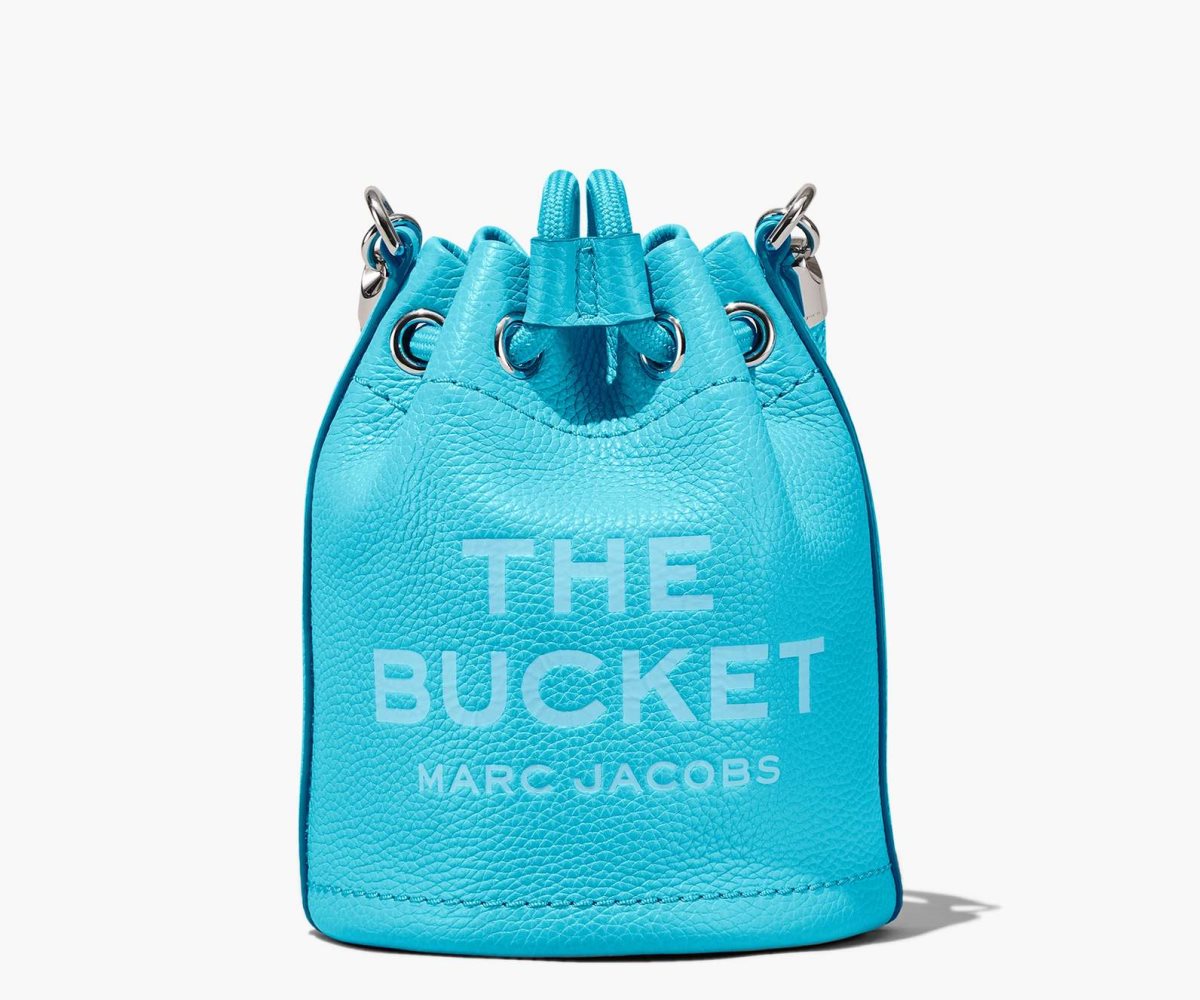 Marc Jacobs Leather Micro Bucket Bag Pool | 1857EXFAJ