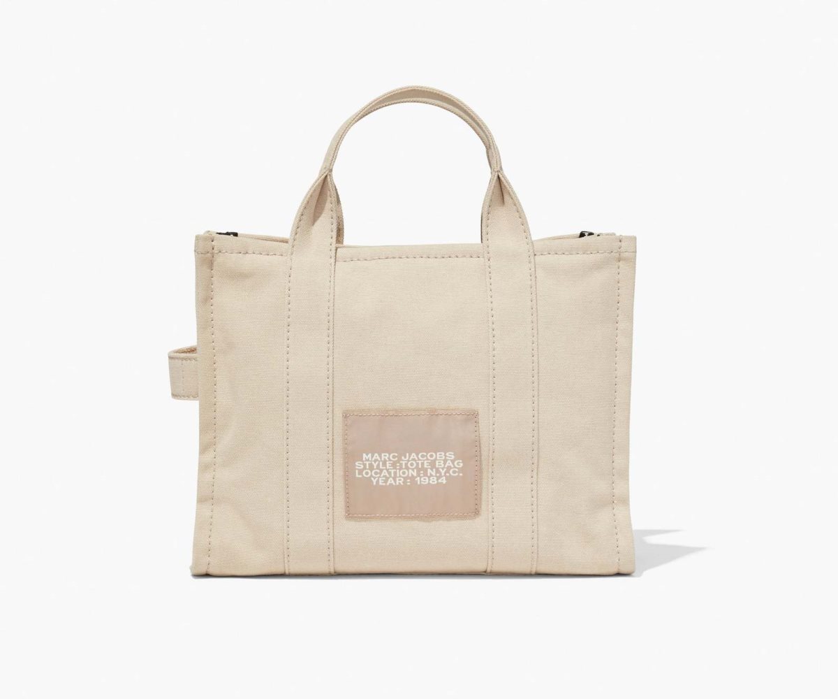 Marc Jacobs Medium Tote Bag Beige | 8561ISADC