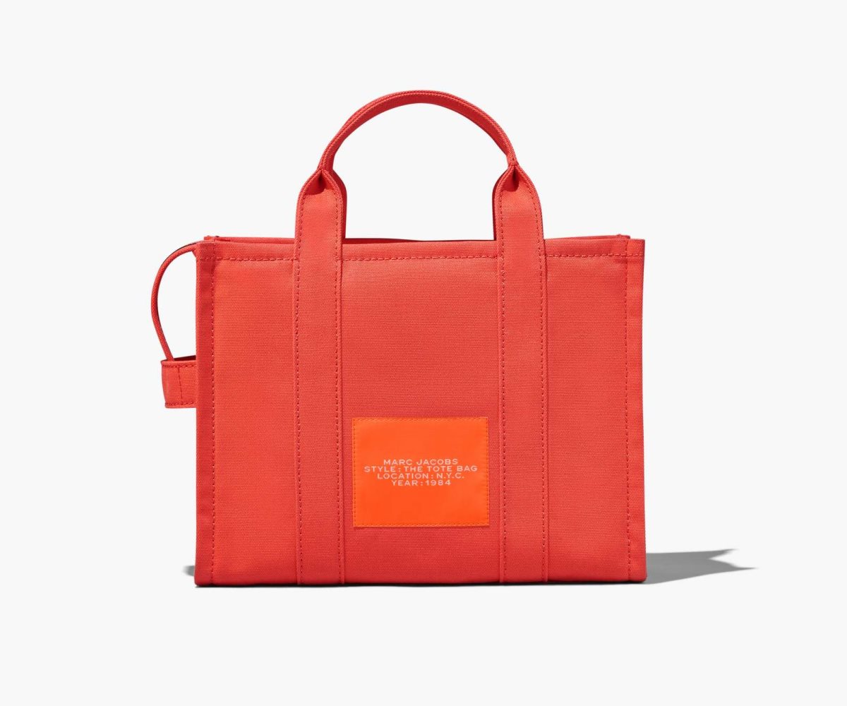 Marc Jacobs Medium Tote Bag Electric Orange | 3518ZLOSB