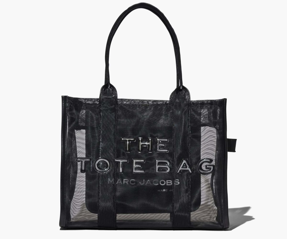 Marc Jacobs Mesh Large Tote Blackout | 0147NXMRY