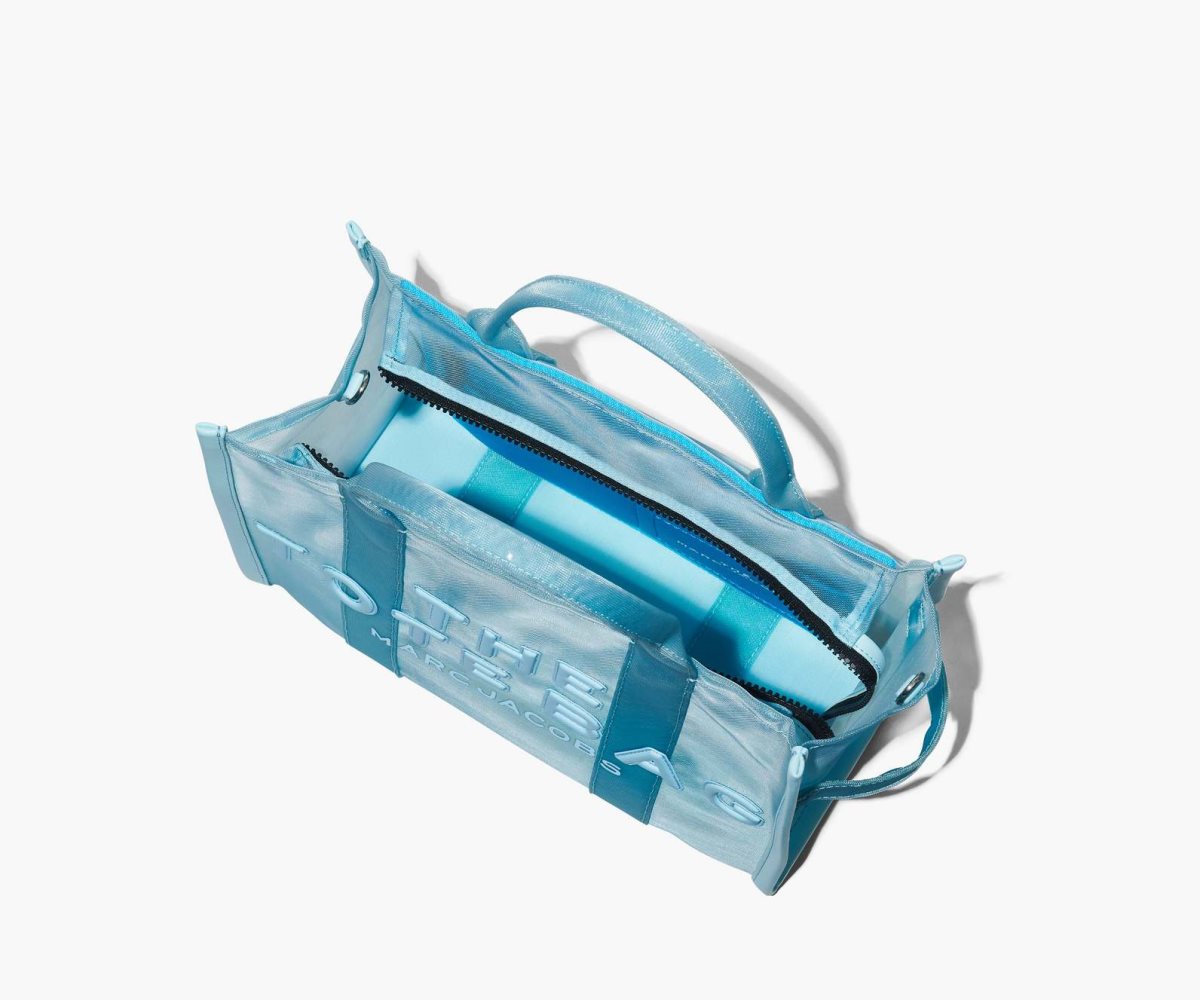 Marc Jacobs Mesh Medium Tote Bag Pale Blue | 8610RMUBK