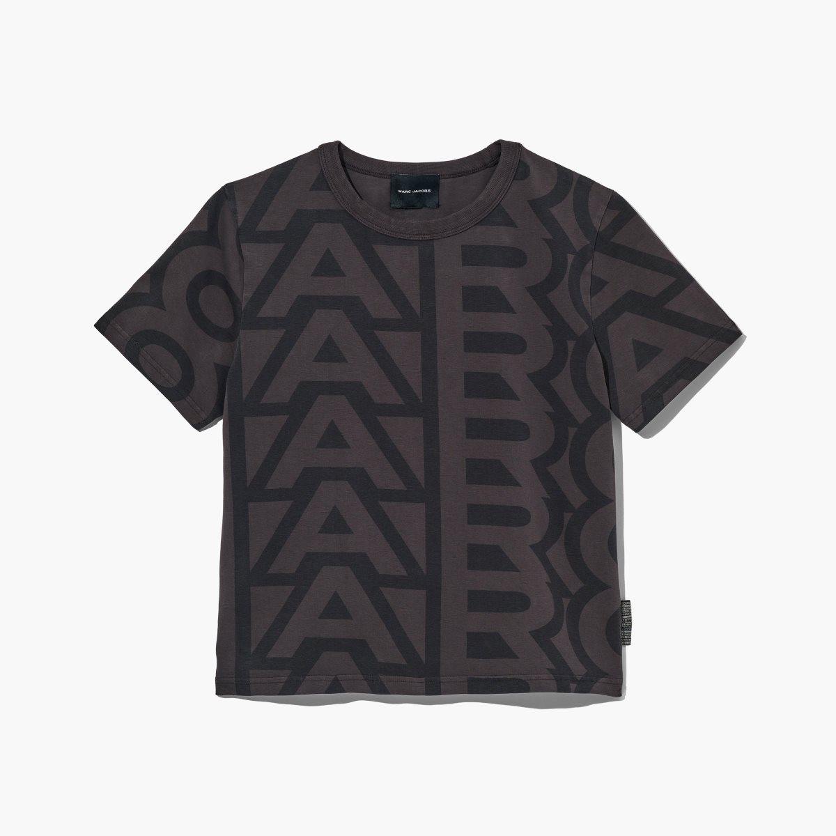 Marc Jacobs Monogram Baby T-Shirt Black/Charcoal | 5604SKIHZ