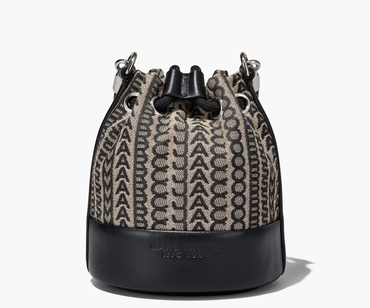 Marc Jacobs Monogram Micro Bucket Bag Beige Multi | 3951SRXBE