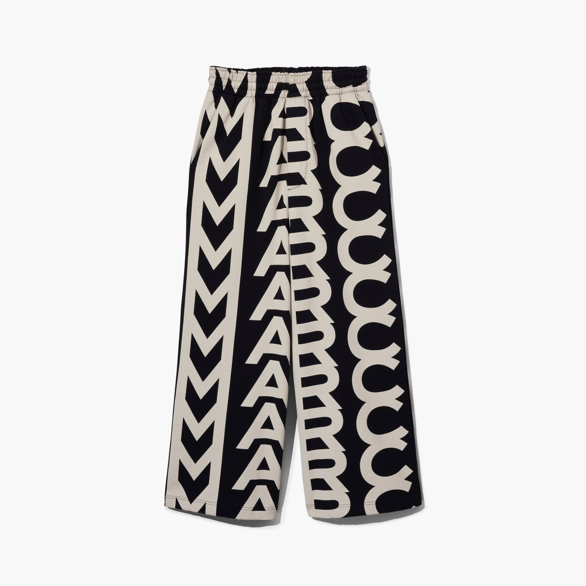 Marc Jacobs Monogram Oversized Sweatpants Black/Ivory | 0437WVITM