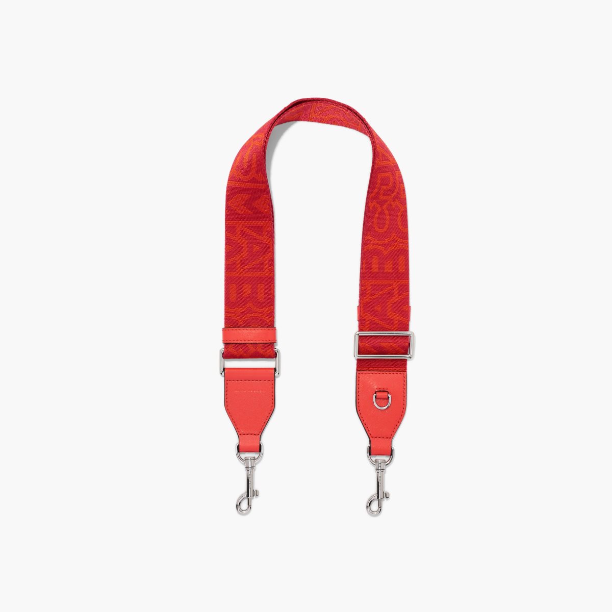 Marc Jacobs Monogram Utility Webbing Strap Electric Orange Multi | 7860FKVOC