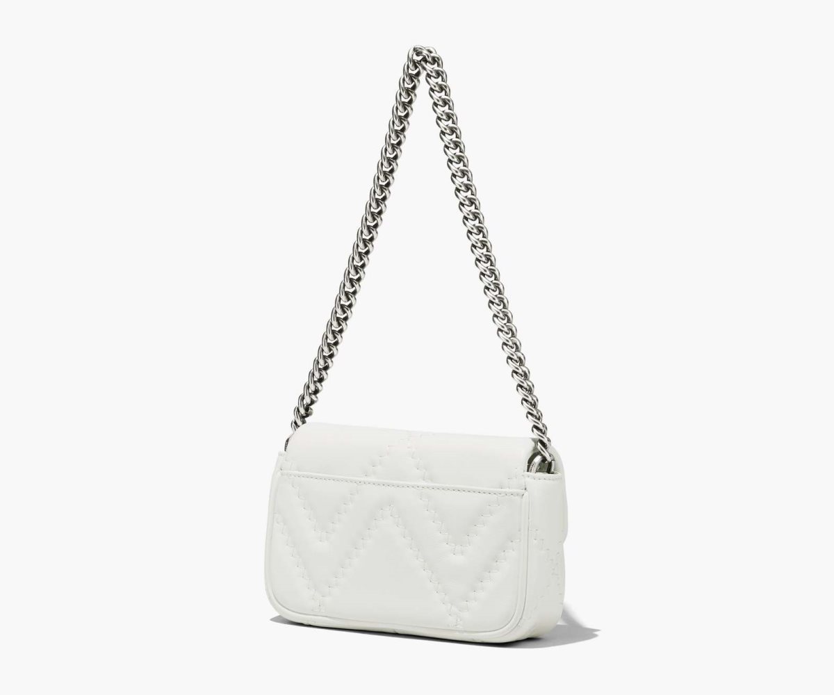 Marc Jacobs Quilted Leather J Marc Mini Bag Cotton | 3107WIZNG