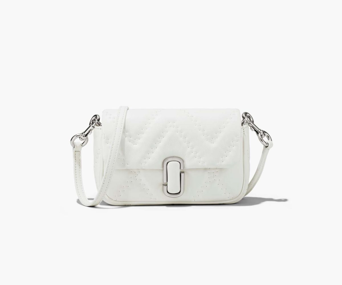 Marc Jacobs Quilted Leather J Marc Mini Bag Cotton | 3107WIZNG