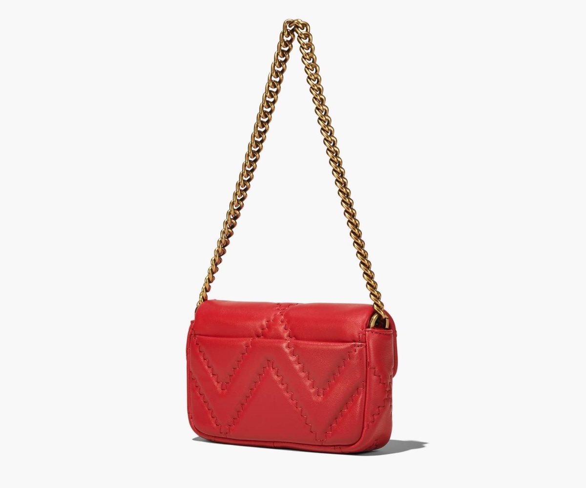 Marc Jacobs Quilted Leather J Marc Mini Bag True Red | 9073EOMUG