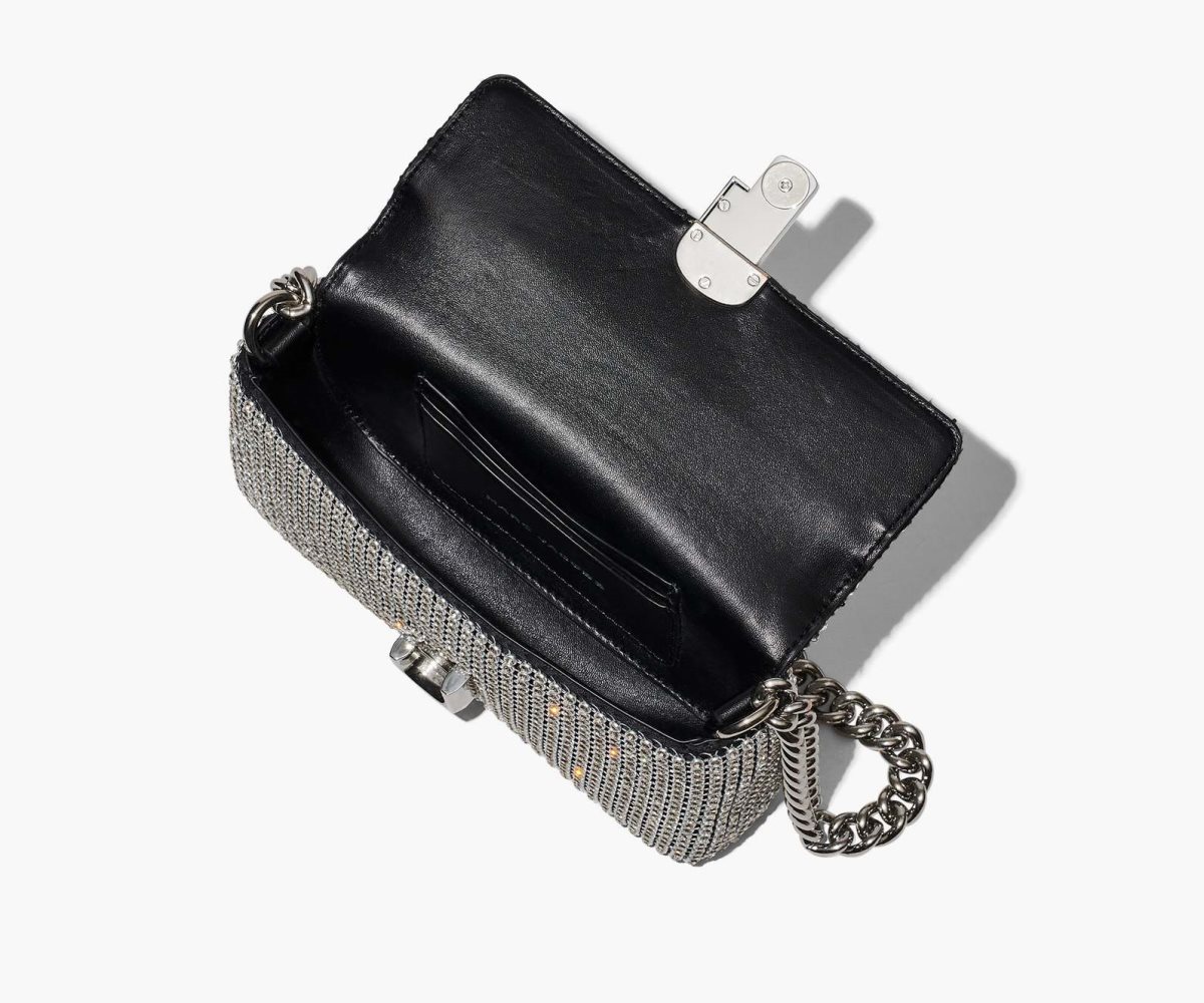 Marc Jacobs Rhinestone J Marc Mini Shoulder Bag Crystals | 8759UWTQN