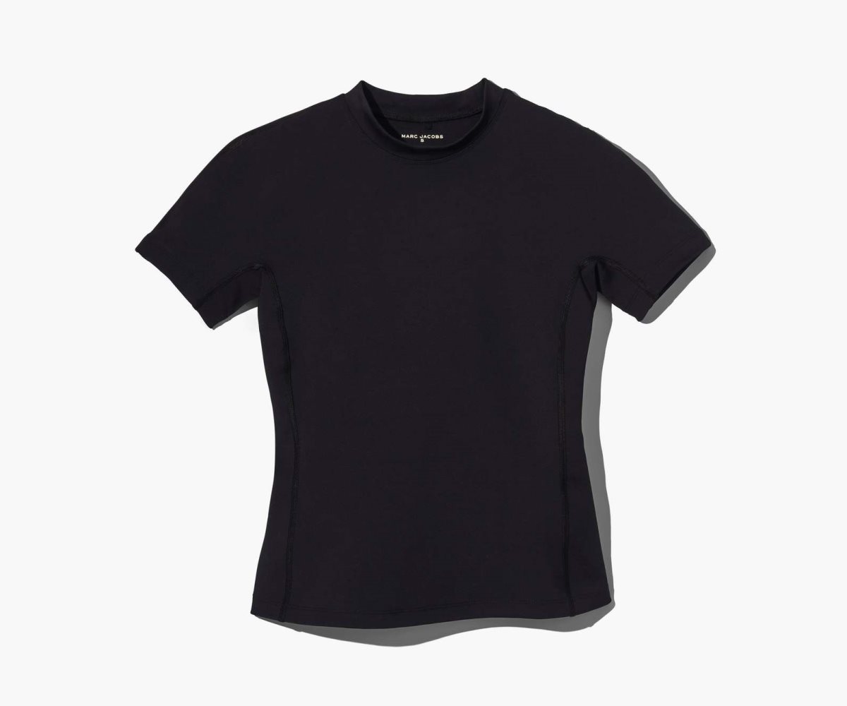 Marc Jacobs Scuba T-Shirt Black | 6948EWOCJ