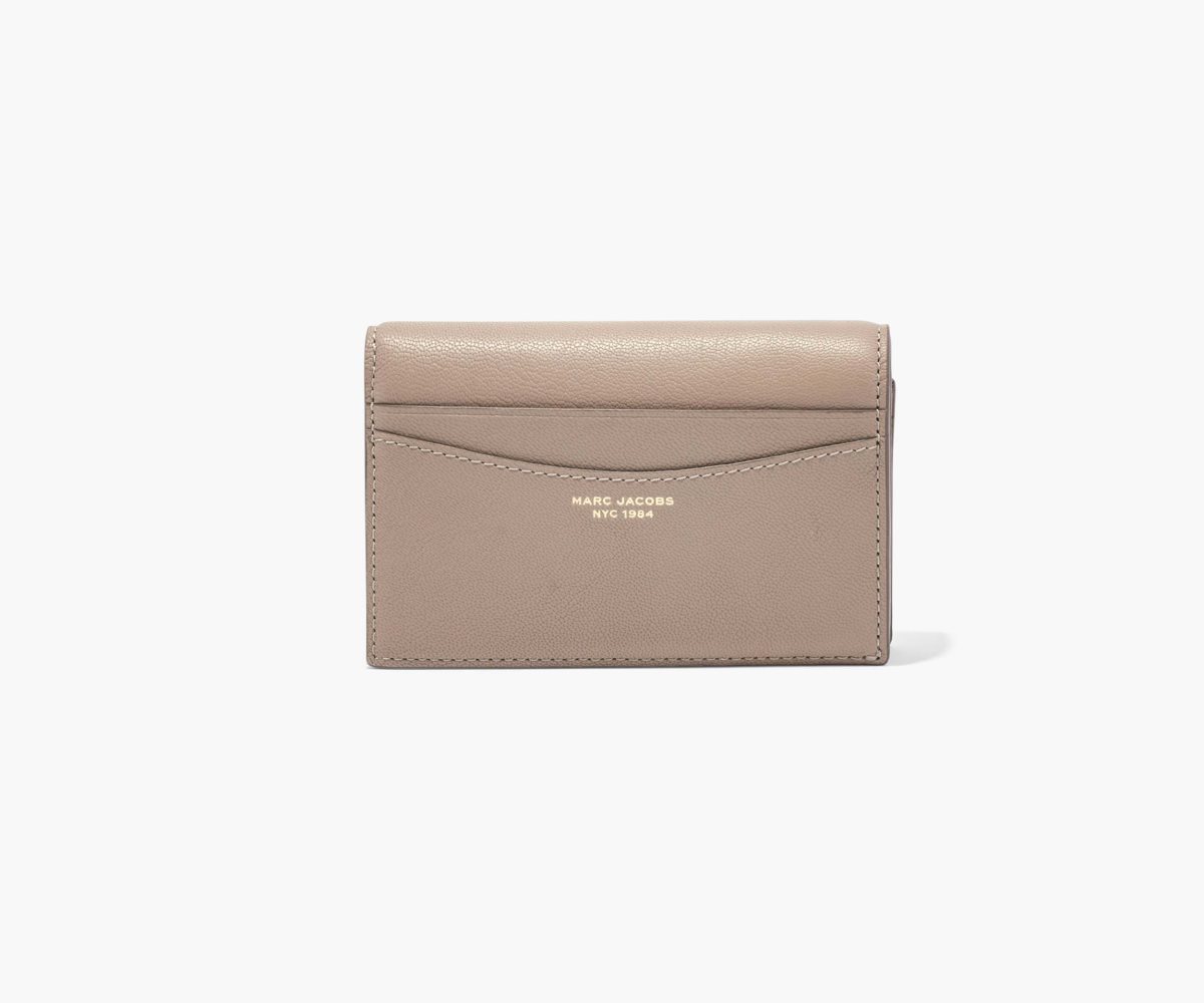 Marc Jacobs Slim 84 Bifold Wallet Cement | 8152DQGIF