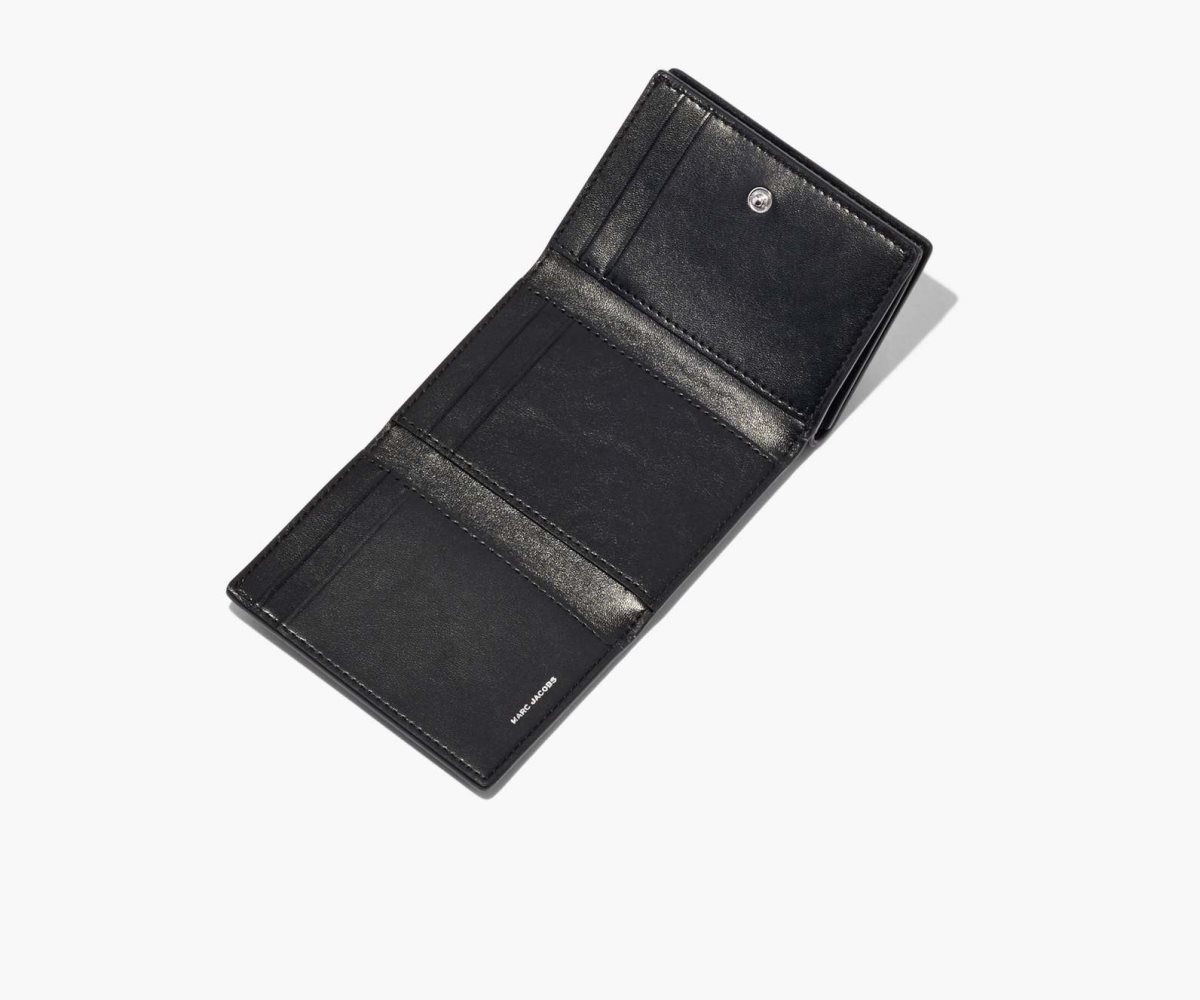 Marc Jacobs Slim 84 Medium Trifold Wallet Black | 5804AWYRB