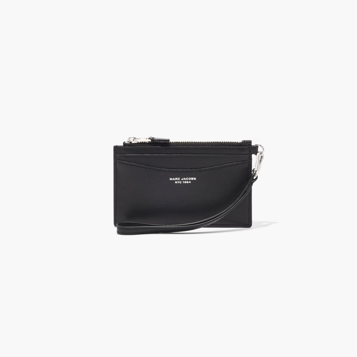 Marc Jacobs Slim 84 Top Zip Wristlet Black | 9085JZXKW