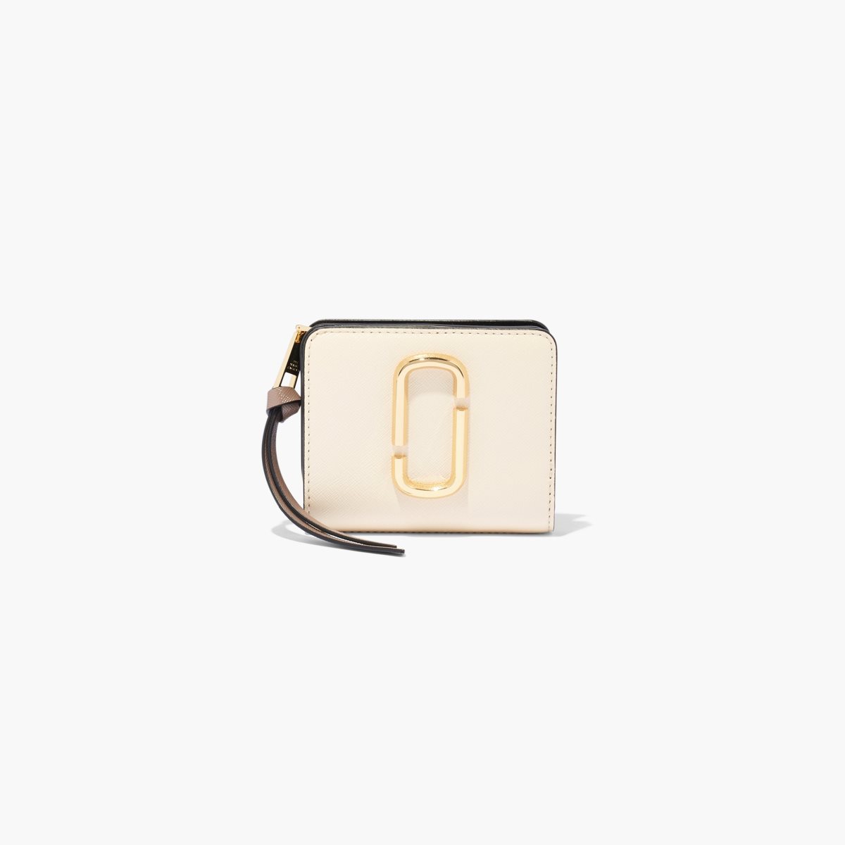 Marc Jacobs Snapshot Mini Compact Wallet New Cloud White Multi | 6521PODIE