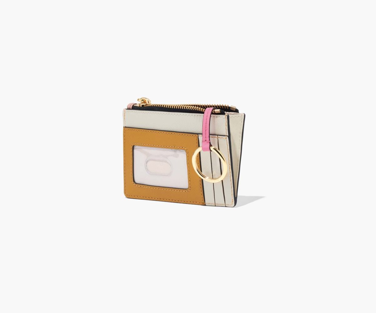 Marc Jacobs Snapshot Top Zip Multi Wallet Rose Multi | 2156TFQGD
