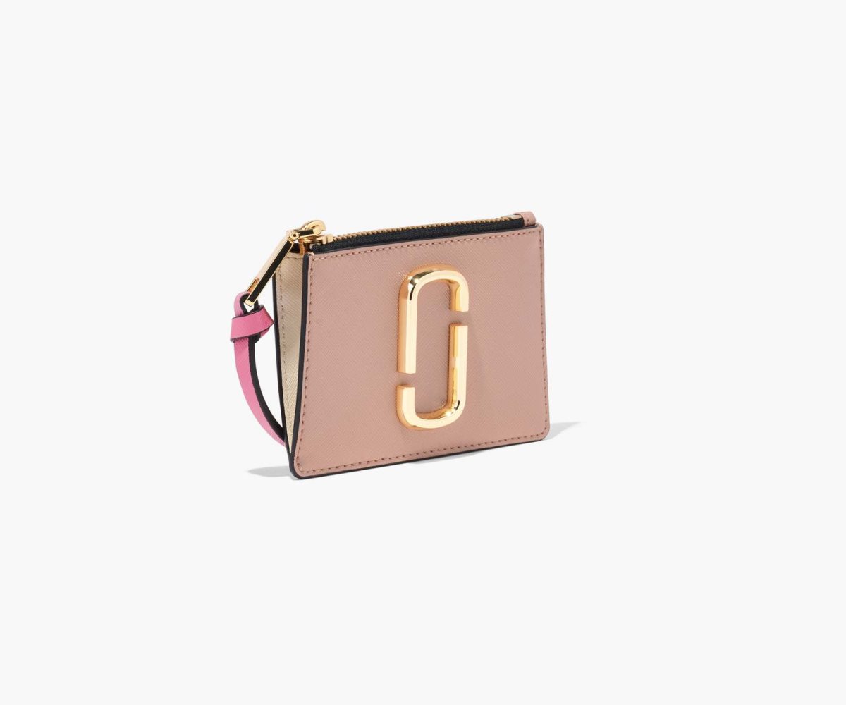 Marc Jacobs Snapshot Top Zip Multi Wallet Rose Multi | 2156TFQGD