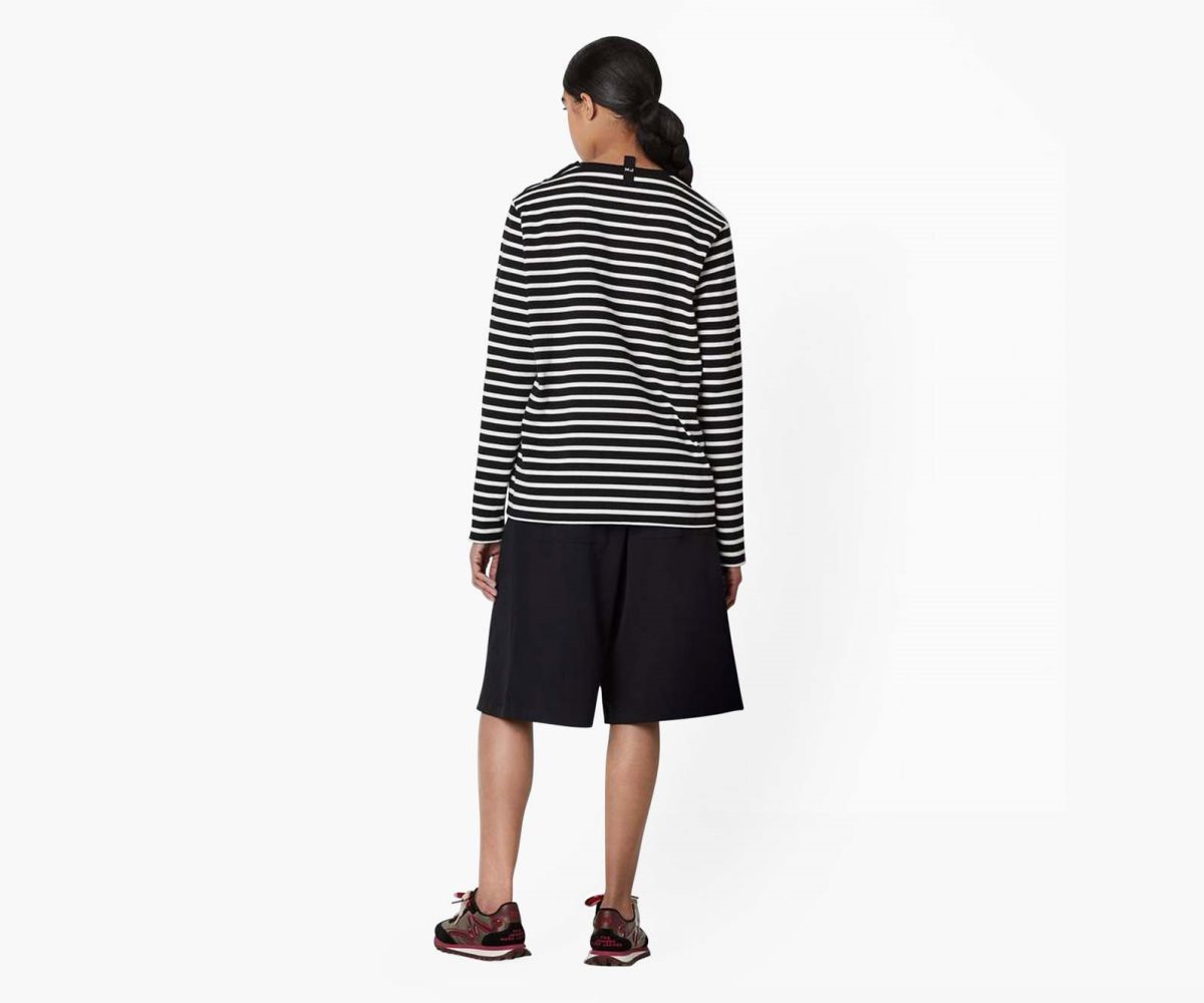 Marc Jacobs Striped T-Shirt Black Multi | 0642XKEHT