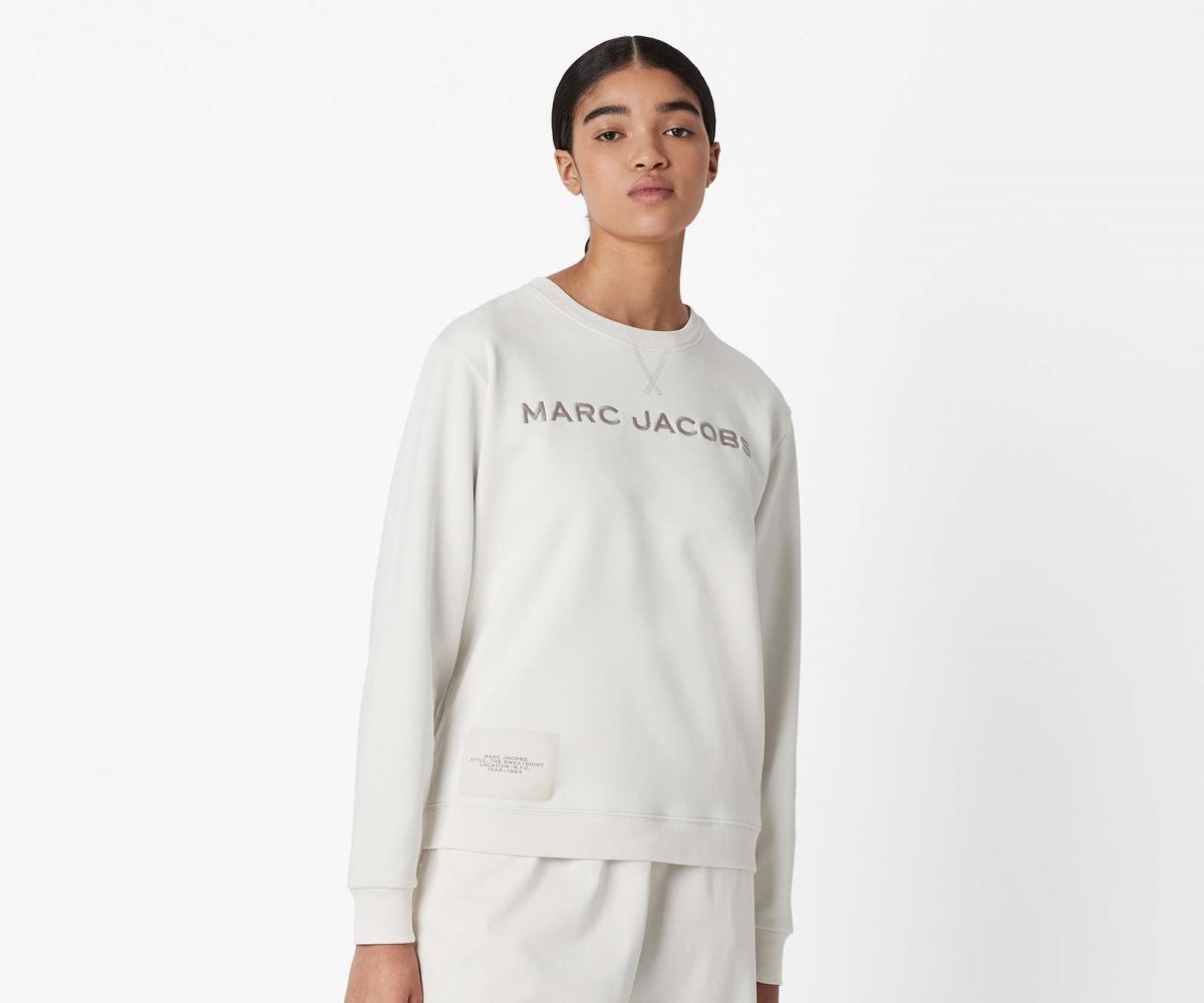 Marc Jacobs Sweatshirt Chalk | 0493DAWZH