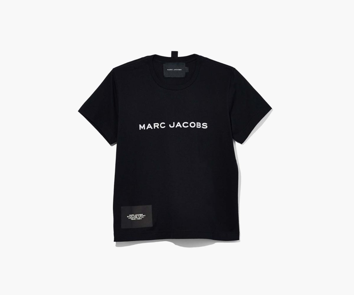 Marc Jacobs T-Shirt Black | 9286RNVXP