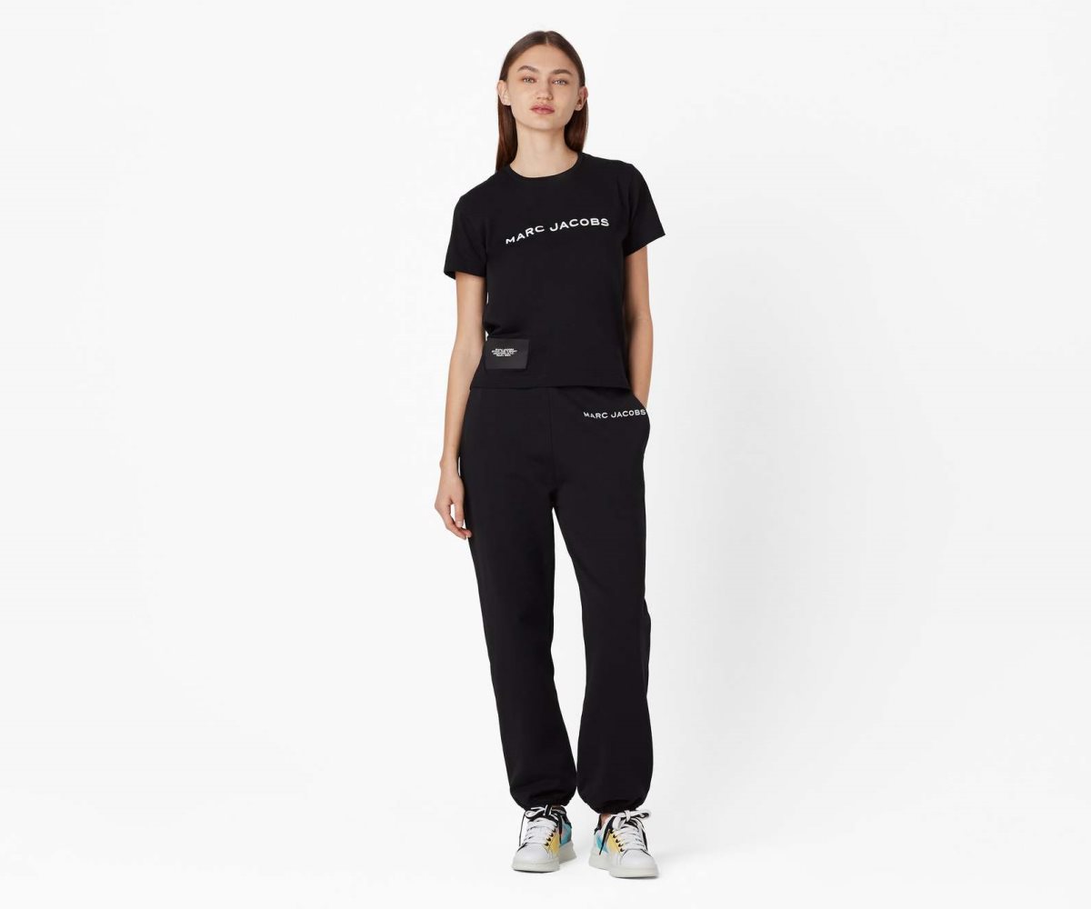 Marc Jacobs T-Shirt Black | 9286RNVXP