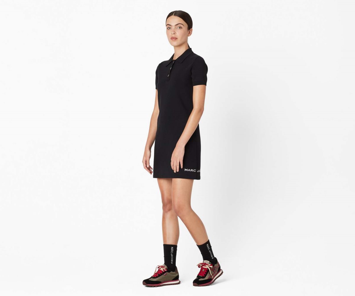 Marc Jacobs Tennis Dress Black | 3529HZTYL