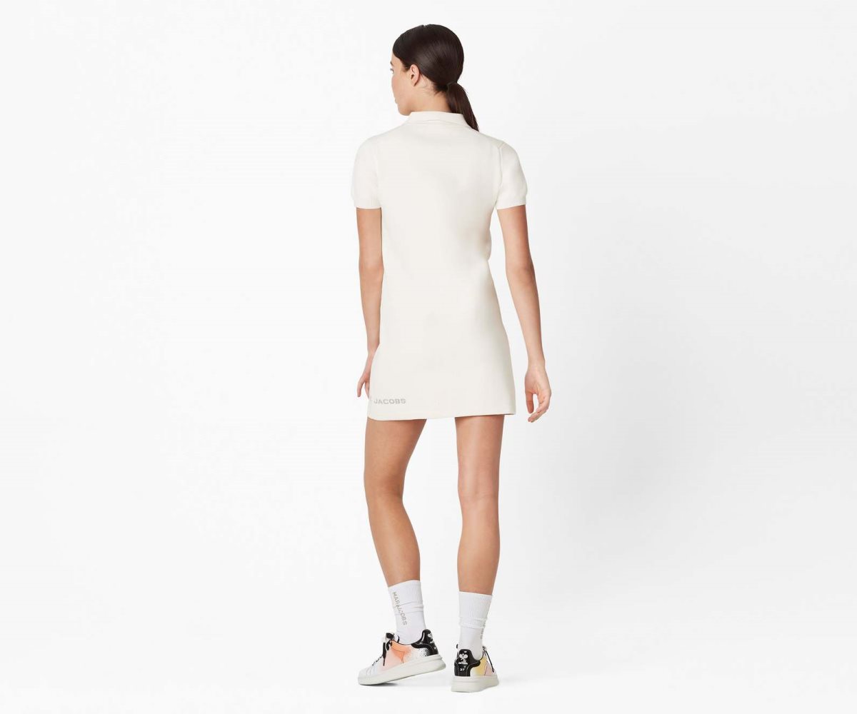 Marc Jacobs Tennis Dress Chalk | 2806GLXNY