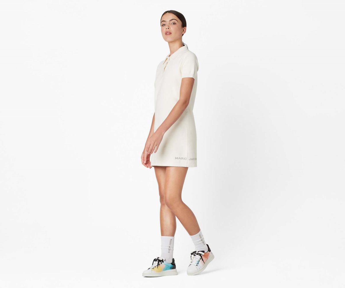 Marc Jacobs Tennis Dress Chalk | 2806GLXNY