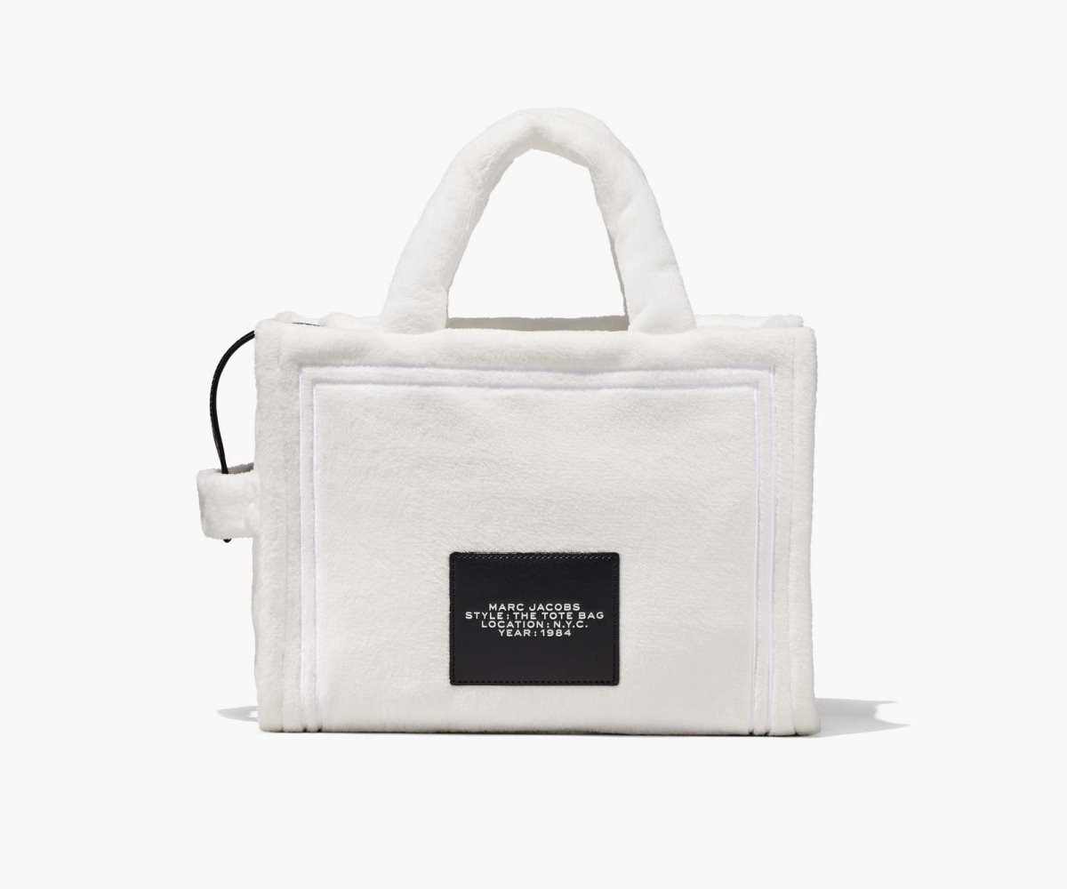 Marc Jacobs Terry Medium Tote Bag White | 3978CSZER