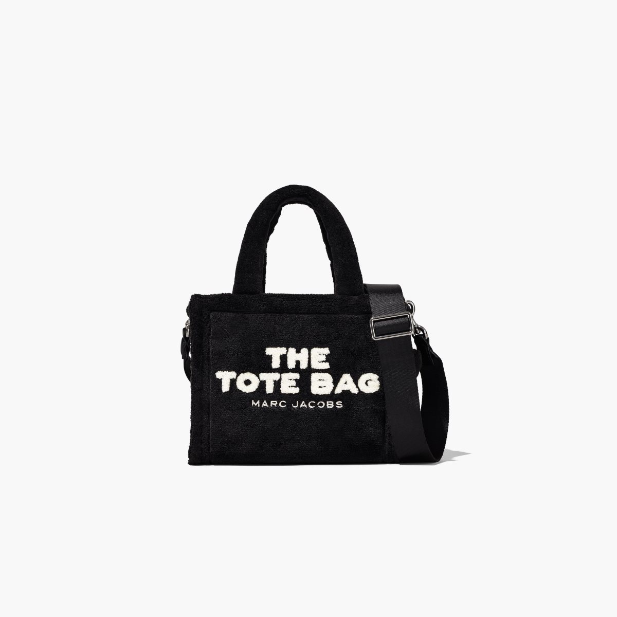 Marc Jacobs Terry Mini Tote Bag Black | 0234GDAME