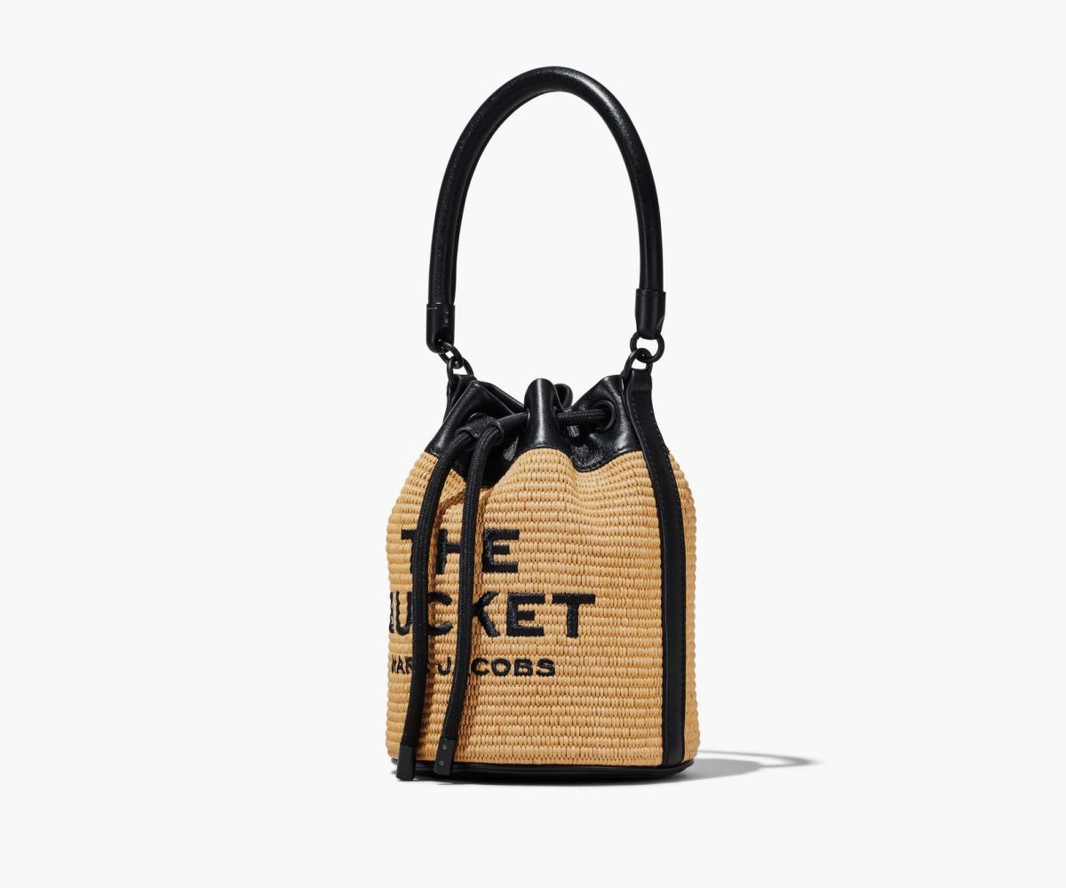 Marc Jacobs Woven Bucket Bag Natural | 8215LIXJP