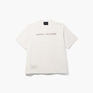 Marc Jacobs Big T-Shirt Chalk | 4098MBXGZ