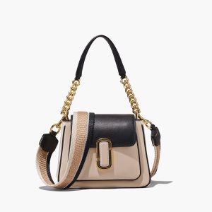 Marc Jacobs Colorblock J Marc Chain Mini Satchel Greige Multi | 3170KOHEZ