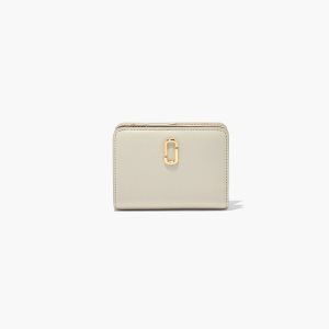 Marc Jacobs J Marc Mini Compact Wallet Cloud White | 2631NOKUT