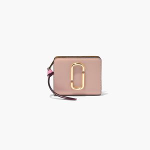Marc Jacobs Snapshot Mini Compact Wallet Rose Multi | 1084ZHRJQ